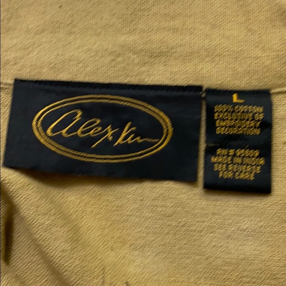 Alex Kim Embroidered Tan Jacket - Picture 4 of 4